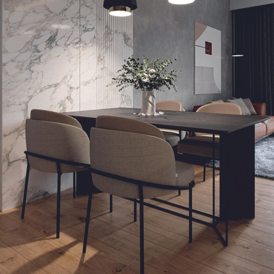 Honkong Black Dining Chair