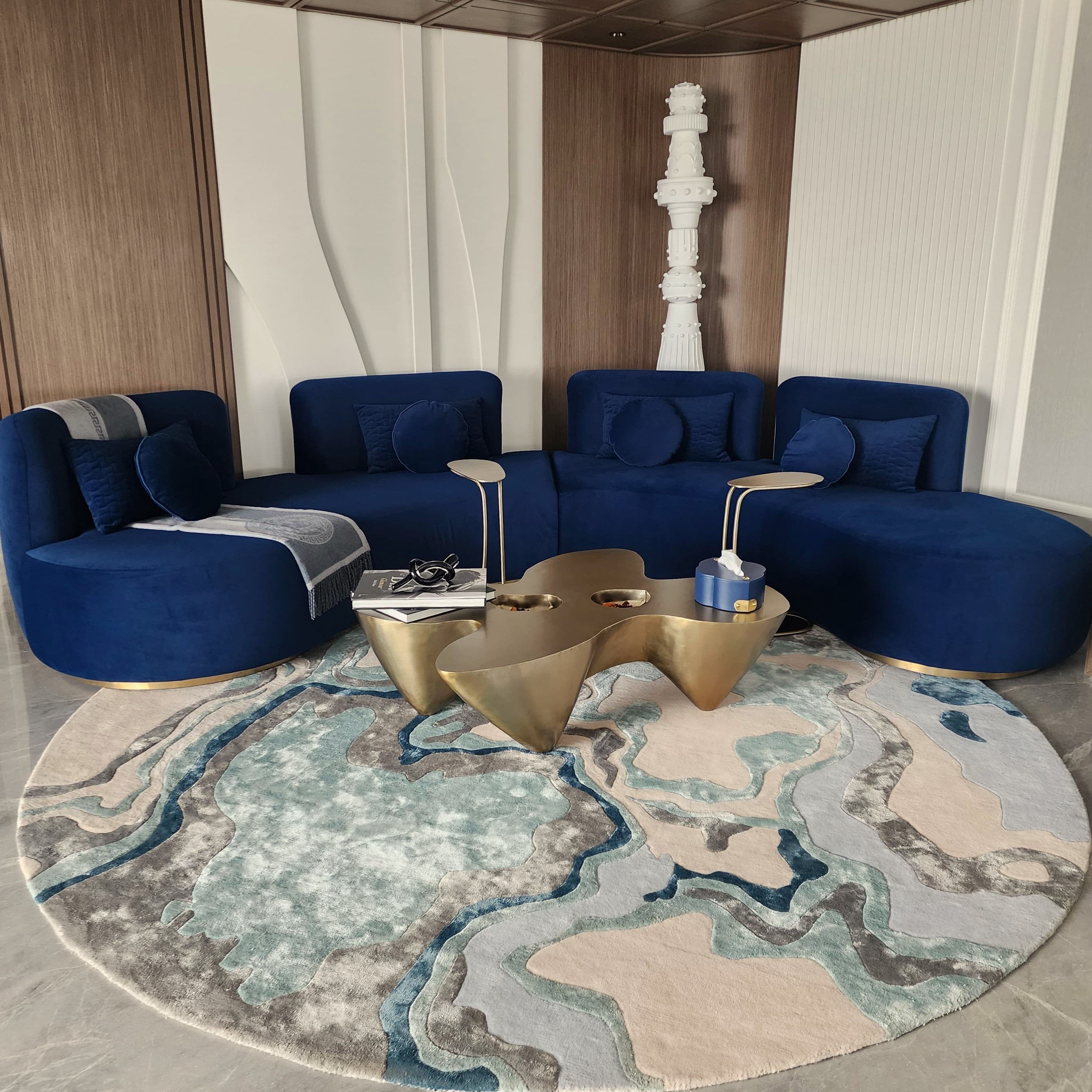 Bain Curved Sofa