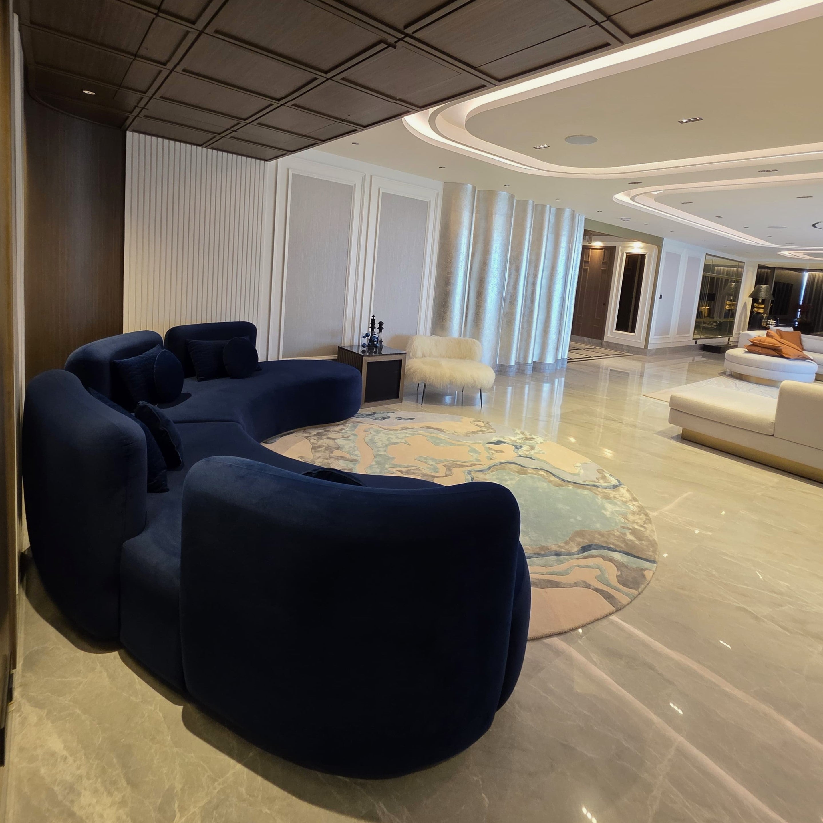 Bain Curved Sofa