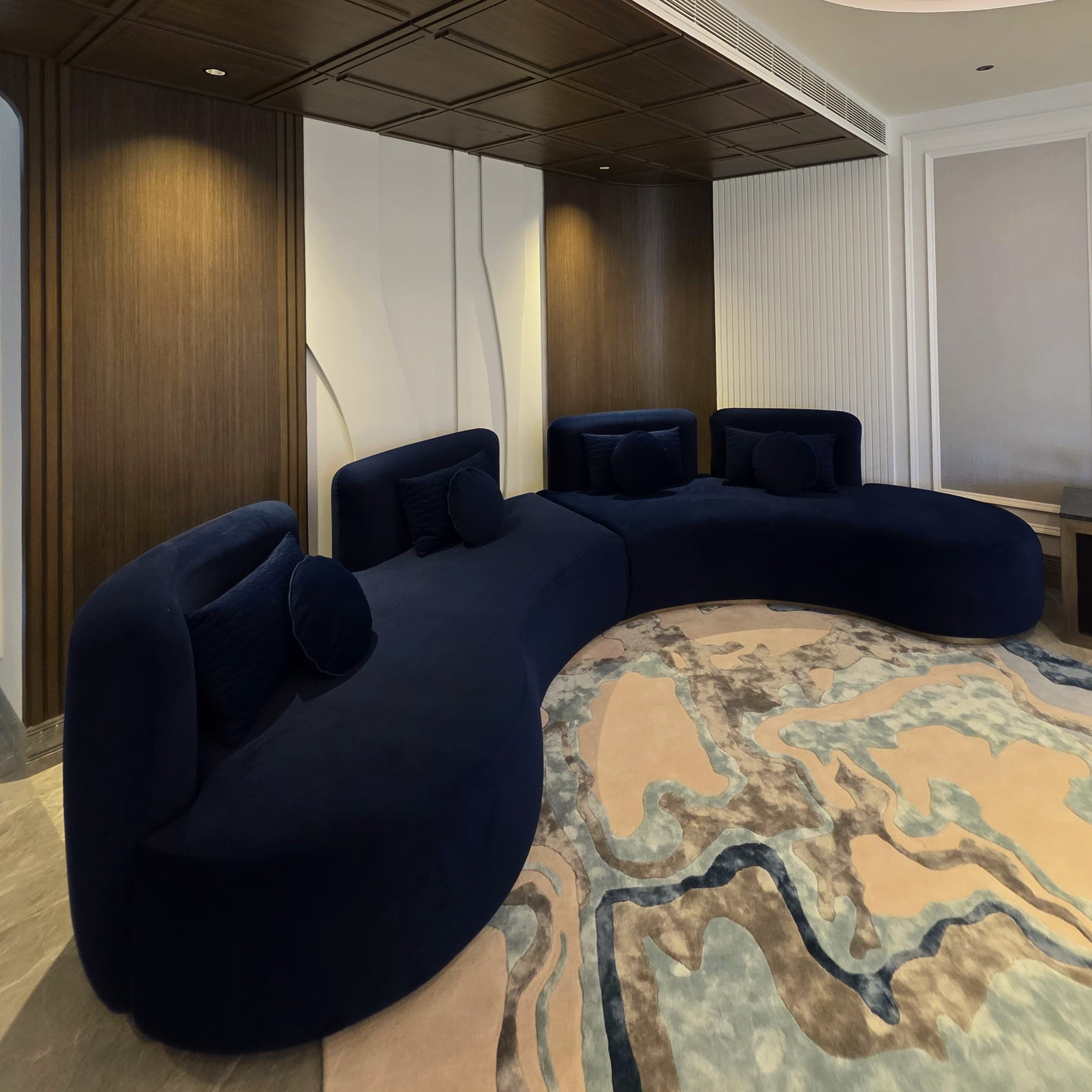 Bain Curved Sofa