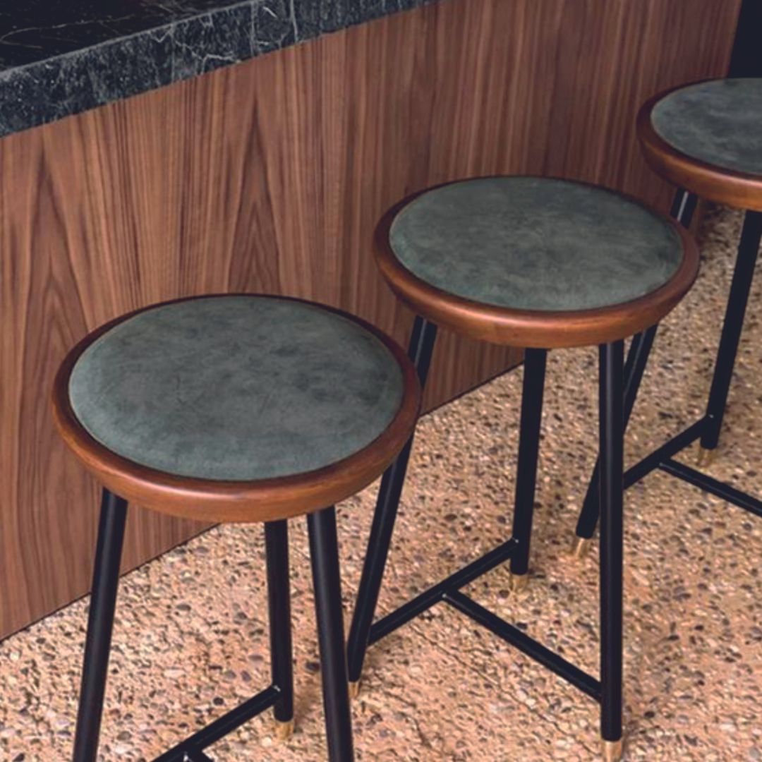 Crete Coastal Bar Stool