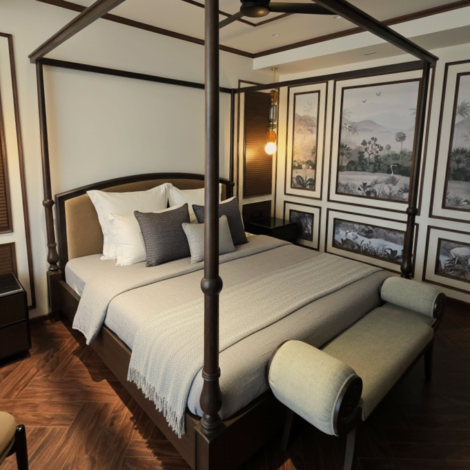 Jaisalmer Wooden Bed