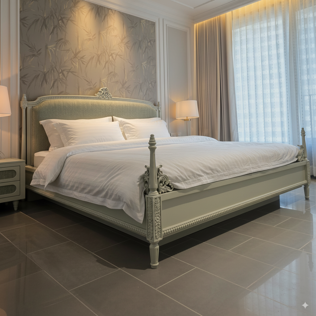 Jodhpur Wooden Bed