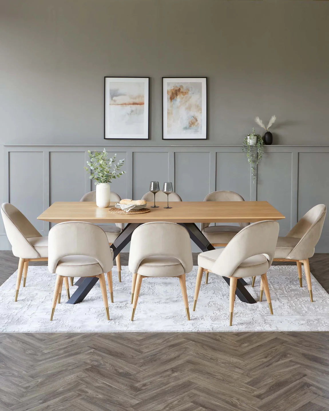 Viennese Dining Table (6 Seater)